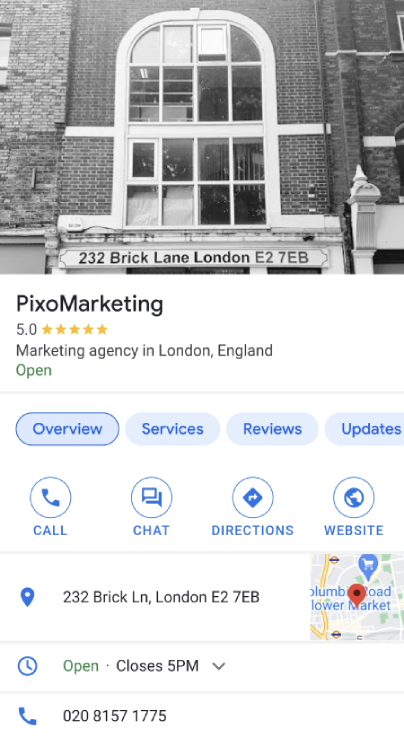 Google My Business Setup